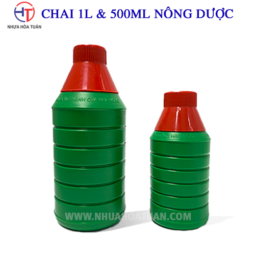 Chai nông dược - Bao Bì Nhựa Hòa Tuấn - Công Ty TNHH Nhựa Hòa Tuấn